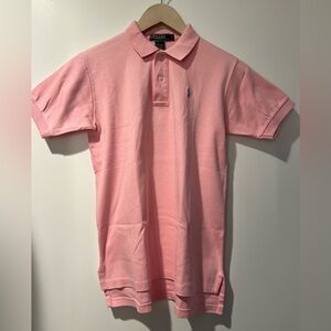 Polo by Ralph Lauren Woman Pink Polo Shirt size L